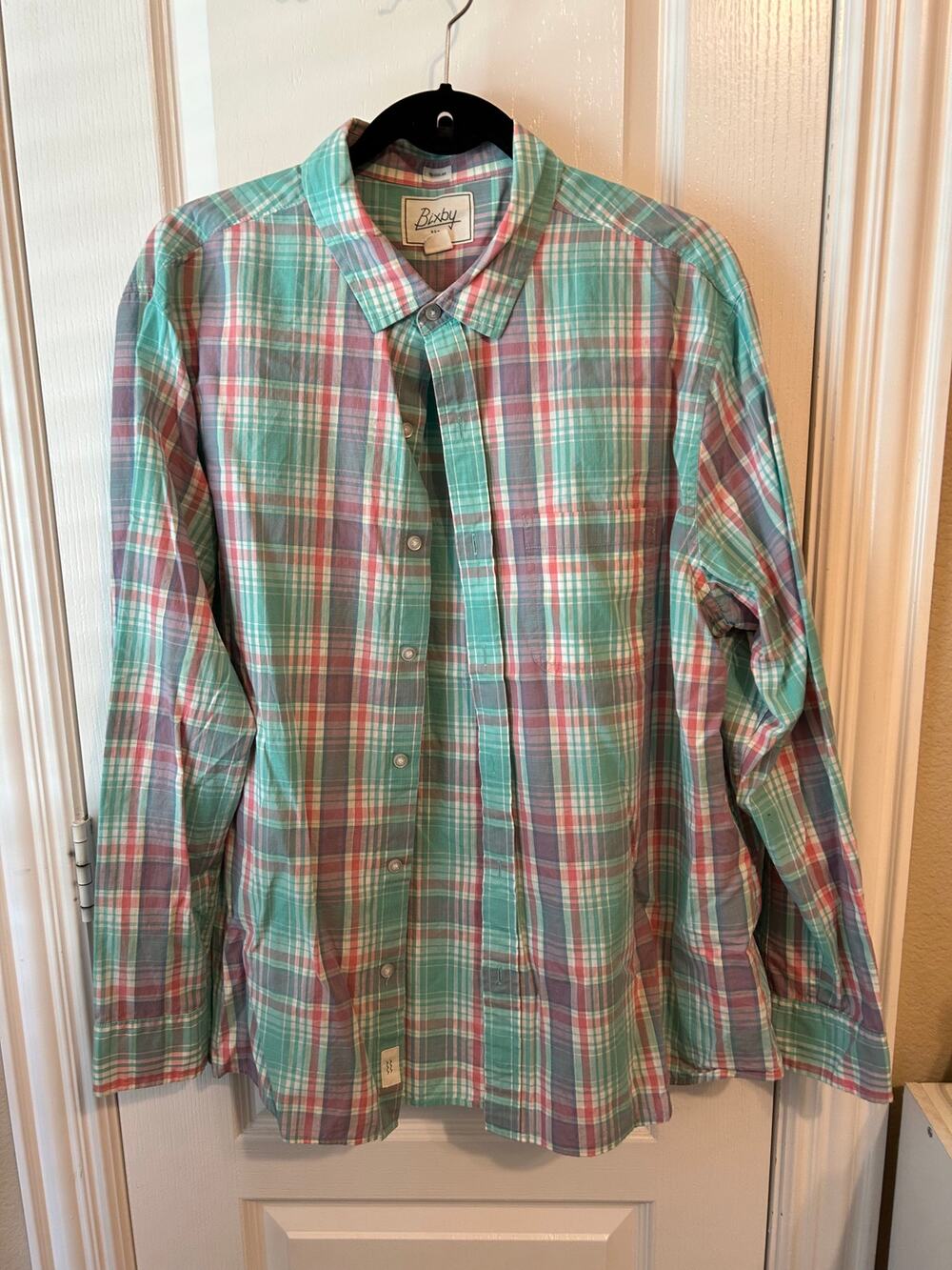 Bixby Nomad XL Button Down Plaid Shirt